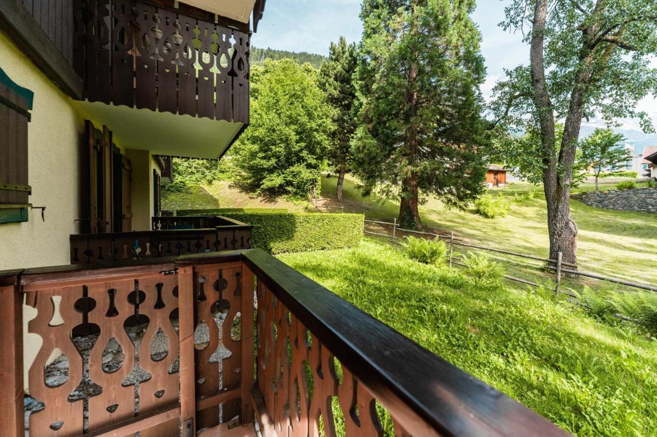 סן-ג'רבה-לה-באן Charming Apartment With Balconies 5Min From The Bettex Gondola מראה חיצוני תמונה